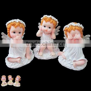 resin white little angels models