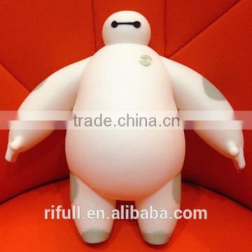 2015 hot and new silicone baymax toy / OEM silicone toys for kids /girls