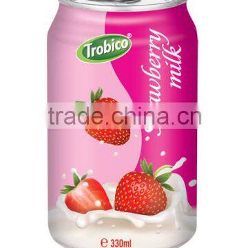 Pure 330 ml Canned Strawberry Milk