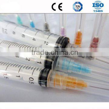 medical disposable injection syringe 1ml 3ml 5ml 10ml