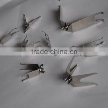 Liquid Image steel clamps for dipping tank water transfer machine use