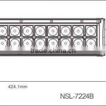 13inch 72watt C REE LED fog light/LED light bar for ATV SUV track