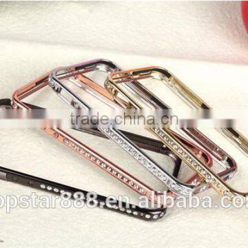 Luxury mobile phone case with Bling diamond for iPhone 6