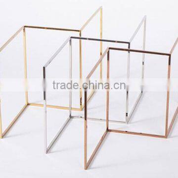 Excellent Decorative and jewelry Stainless steel display racks