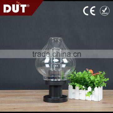 China Supplier Invariant Color Plastic Outdoor Acrylic Fence Lighting Fixture