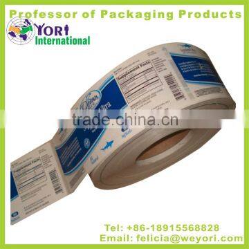 High Quality Roll Paper Direct thermal plain sticker label