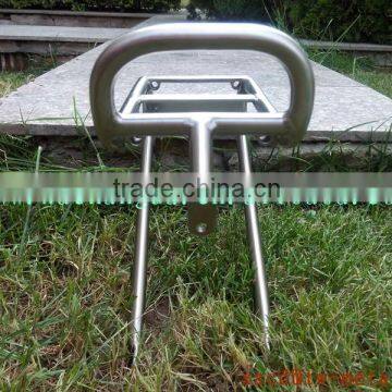 Titanium Bicycle Front Rack With Handing Brush Finished photo-3