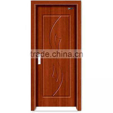 MDF interior wood door with pvc decorative film pv-8274