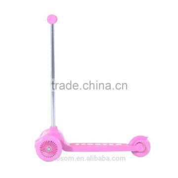 HOMCOM Pink 3 Wheels Childrens Mini Scooter