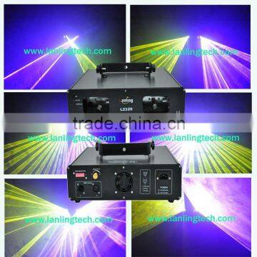 Amazing 2 lens laser light show projector