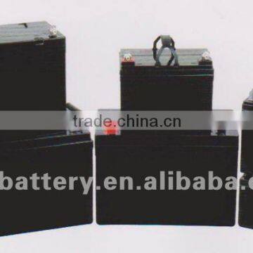 12v24ah deep cycle lead acid electric scooter battery