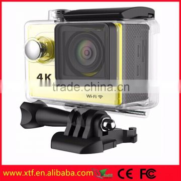 Factory 4k action camera H9R with remot function mobile phone