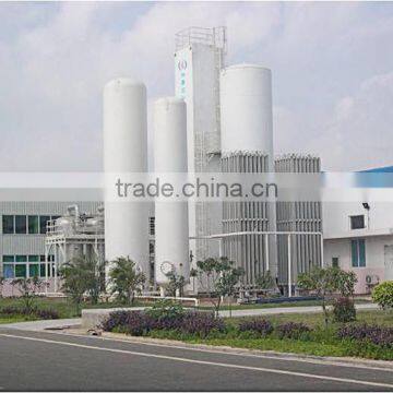 KDN-2600+80Y cryogenic air separation plant, Gas and Liquid Nitrogen plant