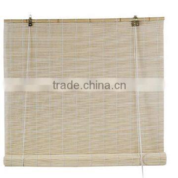 natural color bamboo rollup blind