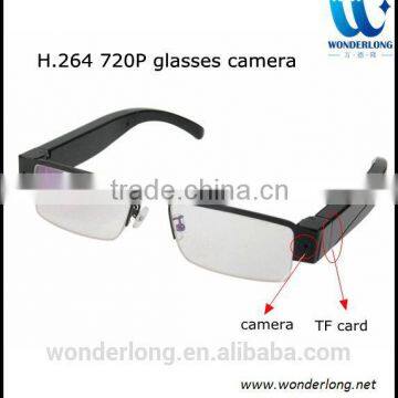 New Eyewear DVR Video Recorder H.264 Half Frame Spy Camera Glasses Hidden Cam Camcorder