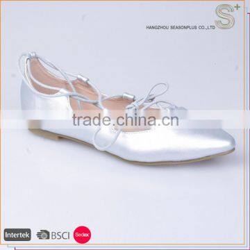 Made in China top-selling soft comfort ballet women shoes 2016