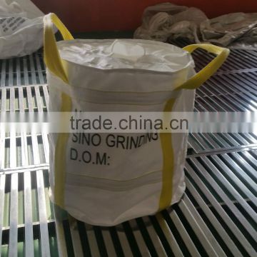 High Quality China PP Big Bag 2 ton Top With Spout Plain Bottom