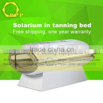 2015 Hot solarium tanning machine with 2 stereo speakers