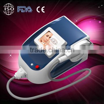 Home use mini most popular multifunctional three treatment handles ipl rf er yag laser