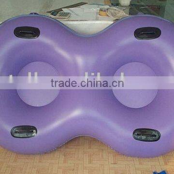 2 persons inflatable snow tube