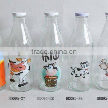 1 Liter Glass Bottle for Milk