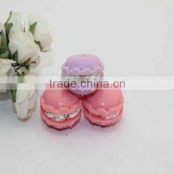 Fake desserts food for faux PVC macaron prop for fridge magnets