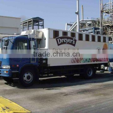 Refrigerator truck for transport