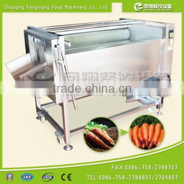 Fresh Ginger Washer and Peeler Root Vegetable Cleaning Lotus Root Skin Removing Machine