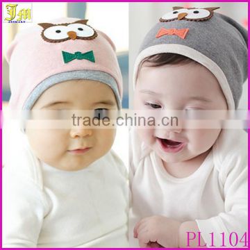 New Baby Boys Girls Hat Cotton Blends Caps Newborn Infant Baby Hat Owl Print