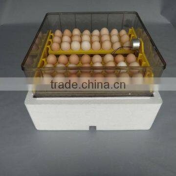 Automatic multifunctional JANOEL 96pcs chicken egg mini incubator with CE certificate