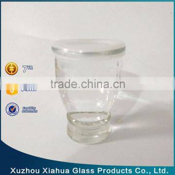 4 oz Elegant Design Glass Candle Jar With Lid photo-4