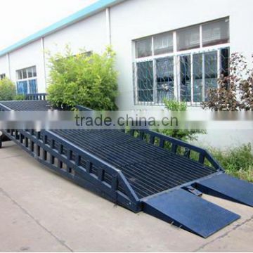 hot dipped galvanized hydraulic steel car forklift ramp hydraulic portable car ramp