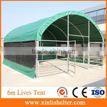 New style fabric with mesh livestock shelter horse stable