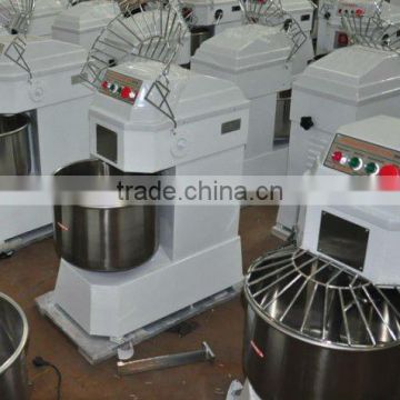 Stainless steel double speed industrial bread dough mixer