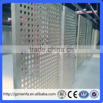 Aluminum Metal perforated panel for building facade wall panel screen fence decoration(Guangzhou Factory)