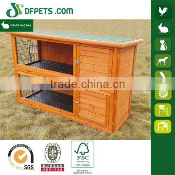 Commercial 2 Storey Flat Pack Rabbit Hutch