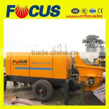 Portable 90kw Electric Motortruck-Mounted Concrete Delivery Pump with Slide Valve