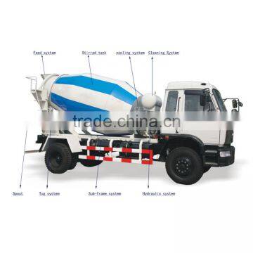 Auman CIMC Good/high quality Self matching chassis agitator tank Tank of concrete mixing truck