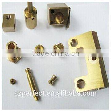 China OEM precision machining brass parts cnc auto parts motor spare parts