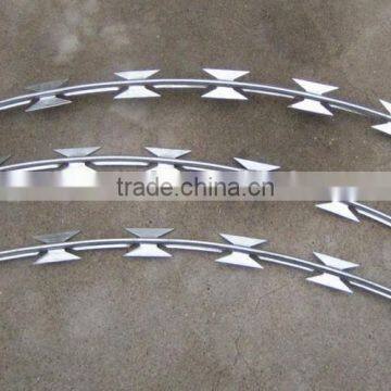 High quality low price Razor barbed wire in China ( manufacturer)