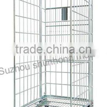 Fold up Linen Roll Cage for Laundry Sector photo-4