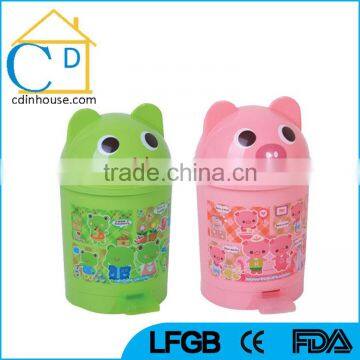 Household Usage Eco-Friendly Feature Plastic Chatroom Loilet Dustbin photo-5