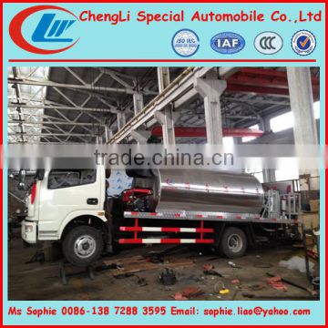 6m3 bitumen tanker truck, asphalt tank truck,road marking truck