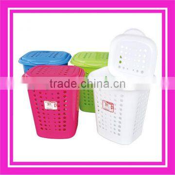 plastic laundry basket