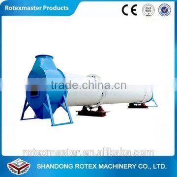 Biomass coconut powder rotary dryer / rotary drum dryer's price /dryer machine 2016