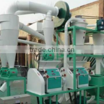 300-650kg/h white corn flour mill