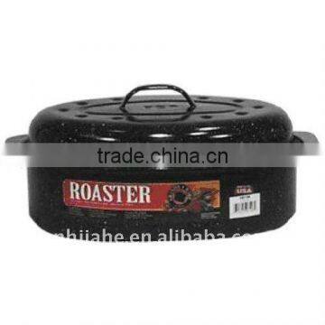 13 IN Granite Ware Covered Roasters