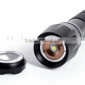 Aluminium Alloy XML-T6 Rechargeable Zoom Flashlight LED Torch Flashlight Tactical Flashlight photo-4