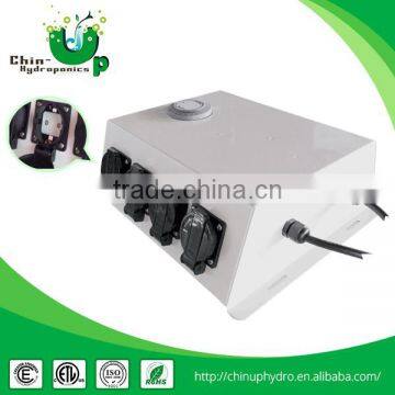 hydroponics multi- socket light controller/ EU standard grow light controller/ electronic 24hrs timer/controller