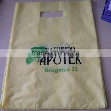 Colorful Printed LDPE Die Cut Handle Plastic Bags photo-3